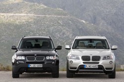 BMW X3 generaciok